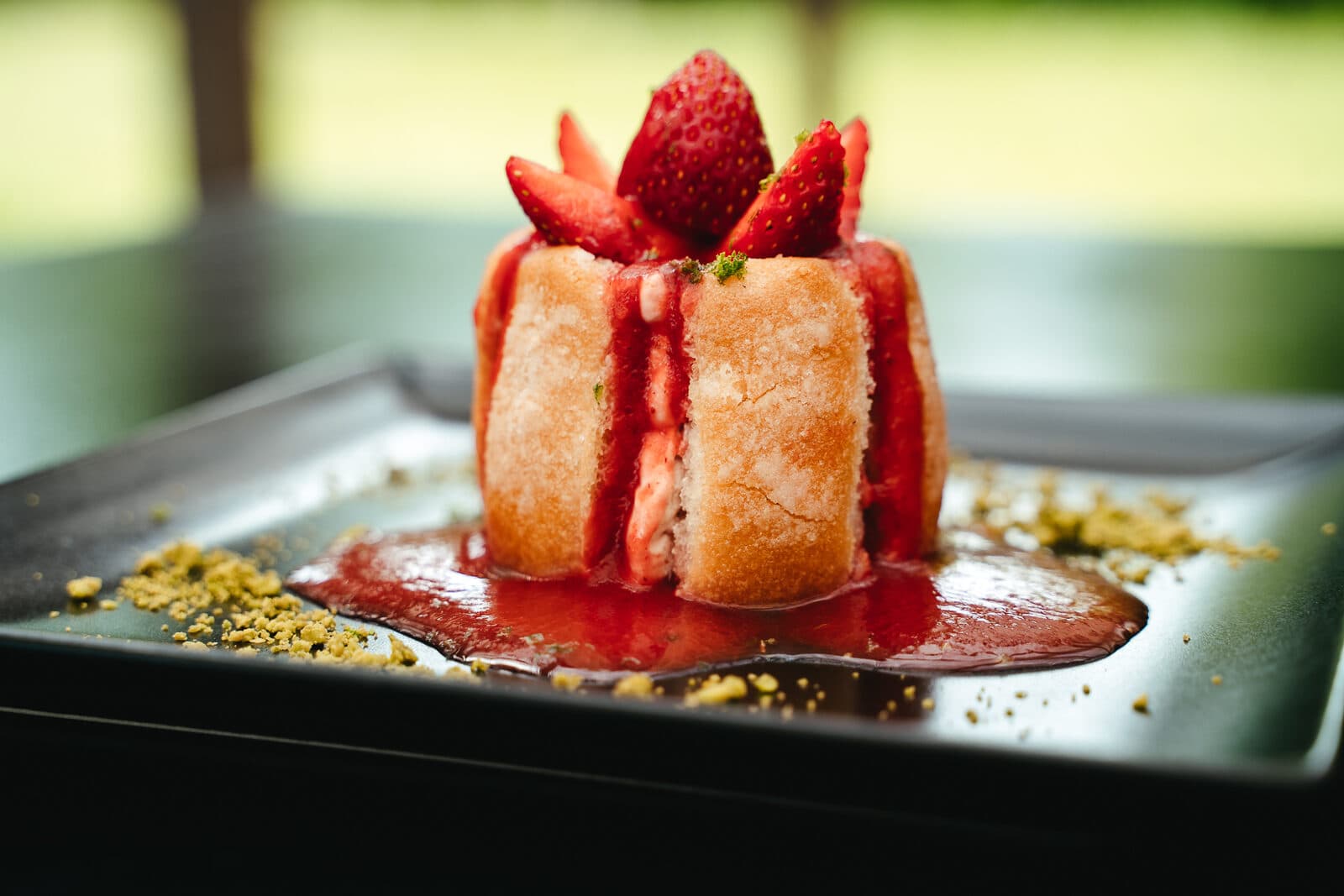 Charlotte aux fraises