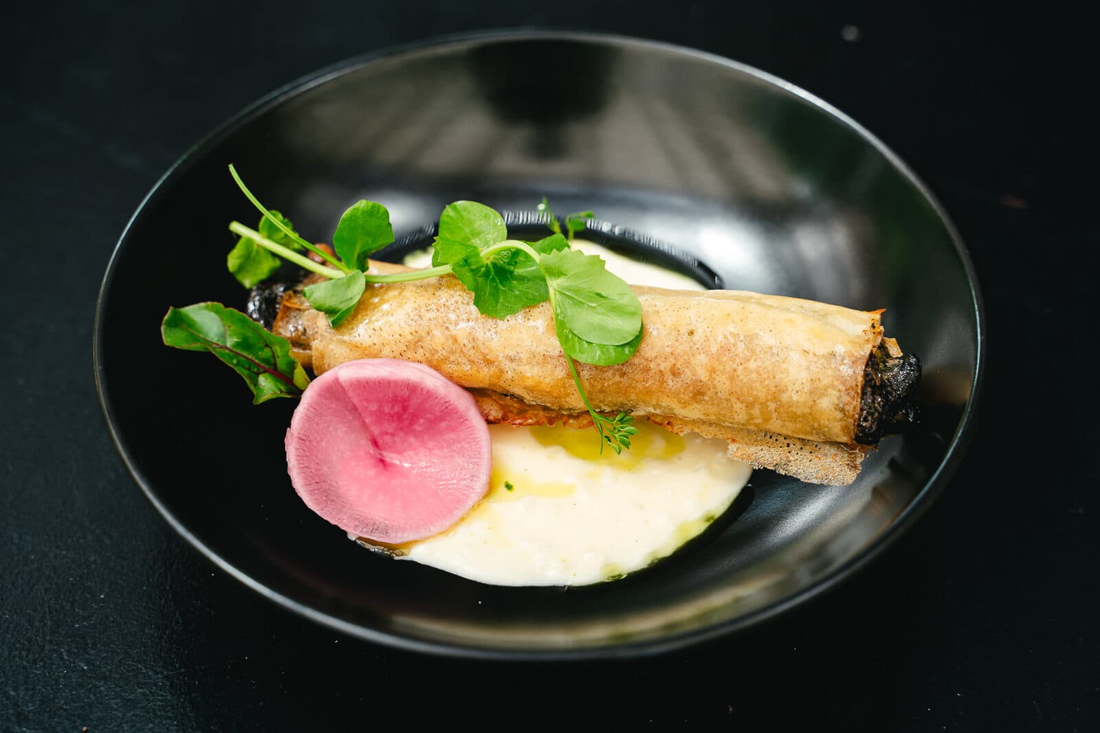 Croustillant d'escargots